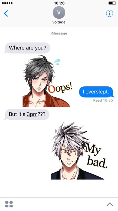 【图】Samurai i Messenger Sticker(截图2) 【图】Samurai i Messenger Sticker(截图2)
