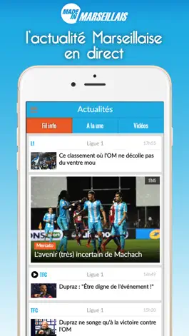 Game screenshot Foot Marseille : infos, mercato, live mod apk