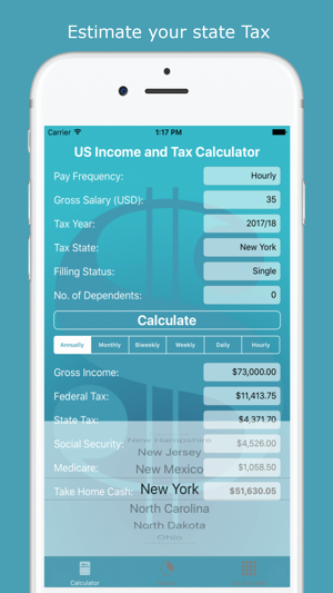 USA Income Tax Calculator(圖4)-速報App