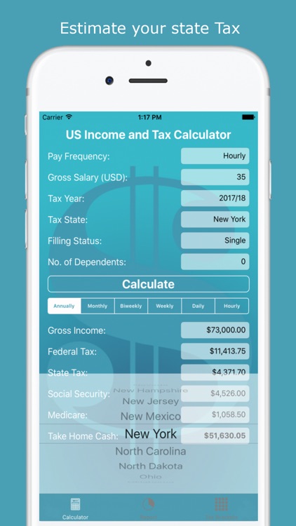 USA Income Tax Calculator screenshot-3