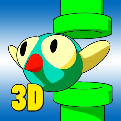 The Clumsy Bird 3D Icon
