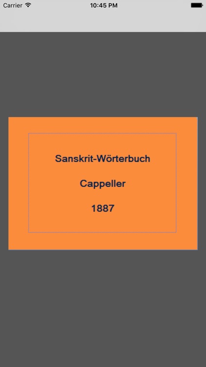 Sanskrit-Deutsch (Cappeller)