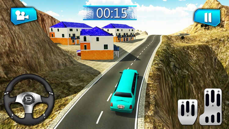 Uphill Limo Drive & Car Simulator