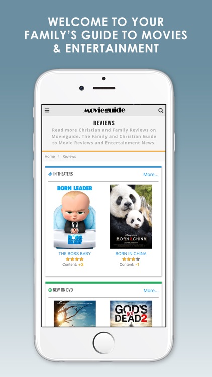 Movieguide Lite- Family Guide to Movies