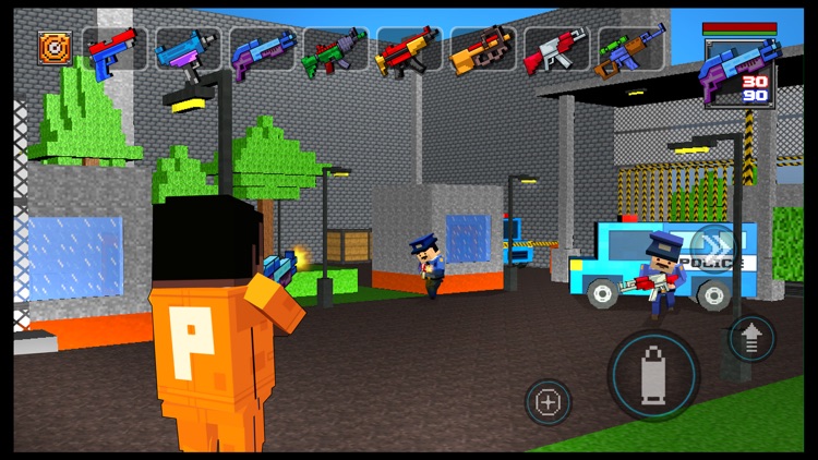 Alcatraz Prison Escape 3D Gangstar Pixel Break-out