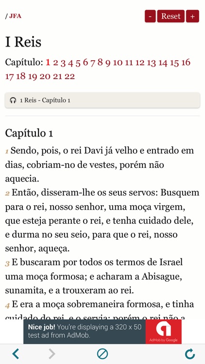 The Holy Bible : Portuguese A BÍBLIA SAGRADA Audio screenshot-3