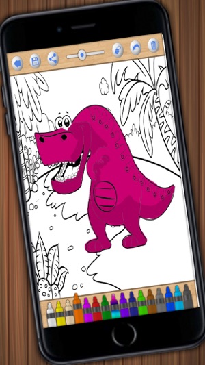 Dinosaurs to paint –coloring book(圖3)-速報App