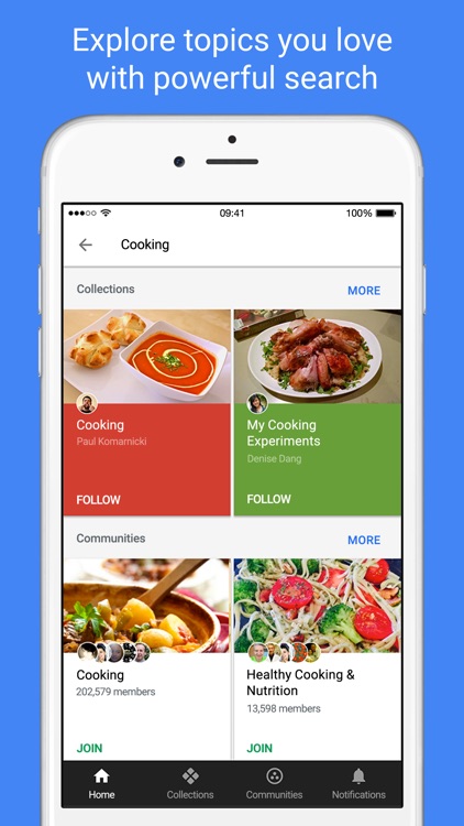 Google+ - interests, communities, discovery screenshot-3
