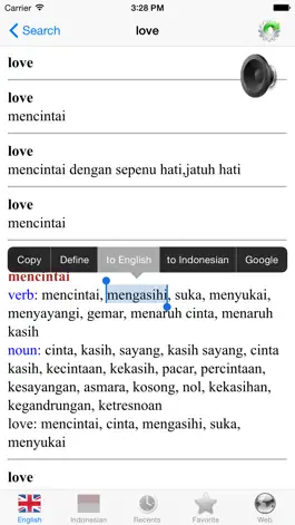 Game screenshot Indonesian English dictionary, best translation apk