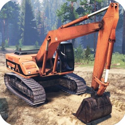 Heavy Excavator Machine : Extreme Dump Crane