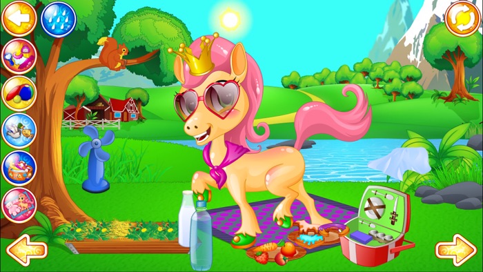 Pony Ranch Mania - Princess Makeover Salon Games