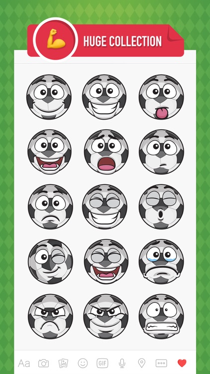 SoccerMoji - soccer football emoji & stickers 2017