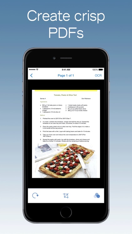 PDFpen Scan+ with OCR, PDF text export