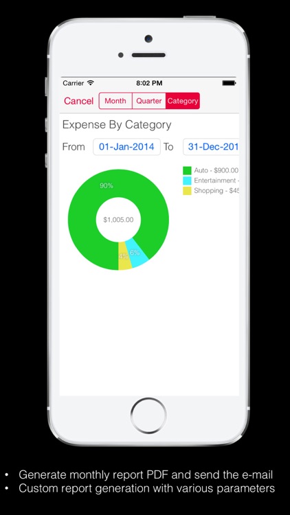 Home Budget Expense Account Manager Pro screenshot-3