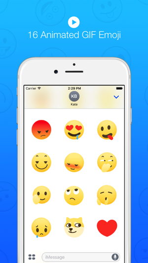 EMOJImoji - Best Animated Emoji Pack for iMessage(圖2)-速報App