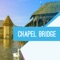 Chapel Bridge is a wooden pedestrian bridge that spans Reuss River in the city Lucerene in Switzerland