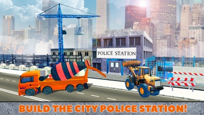 How to cancel & delete City Police Station Building Simulator 3D from iphone & ipad 1