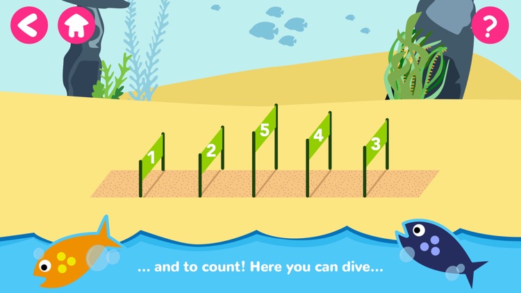 Math Tales Ocean: stories and games for kids screenshot-3