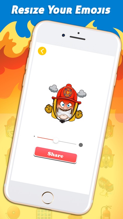 FirefighterMoji - Firefighter Emoji Keyboard screenshot-3