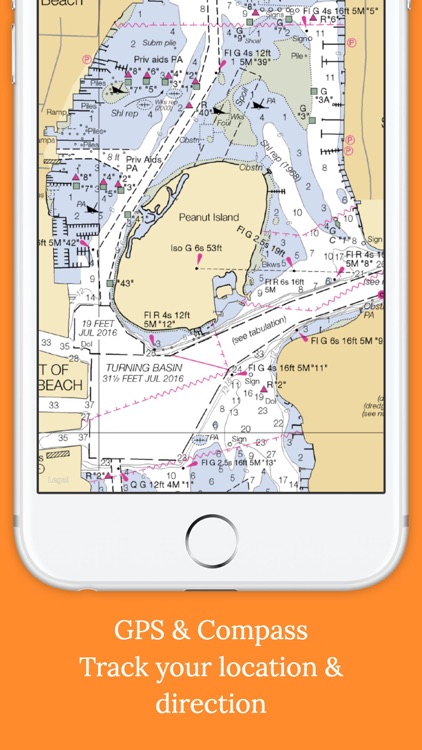 Marine : South Florida Offline GPS Nautical Charts screenshot-3