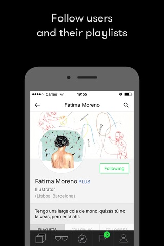Playmoss - social music app screenshot 4