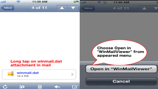 Winmail.dat Viewer - ... screenshot1