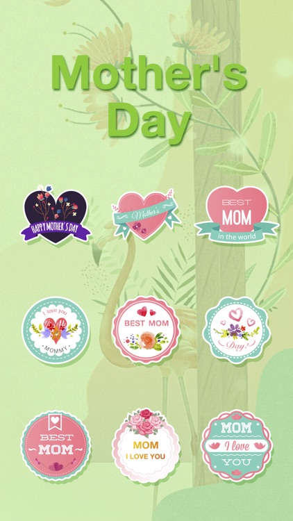 Cute Mother’s Day Sticker - Stickers for iMessage screenshot-3