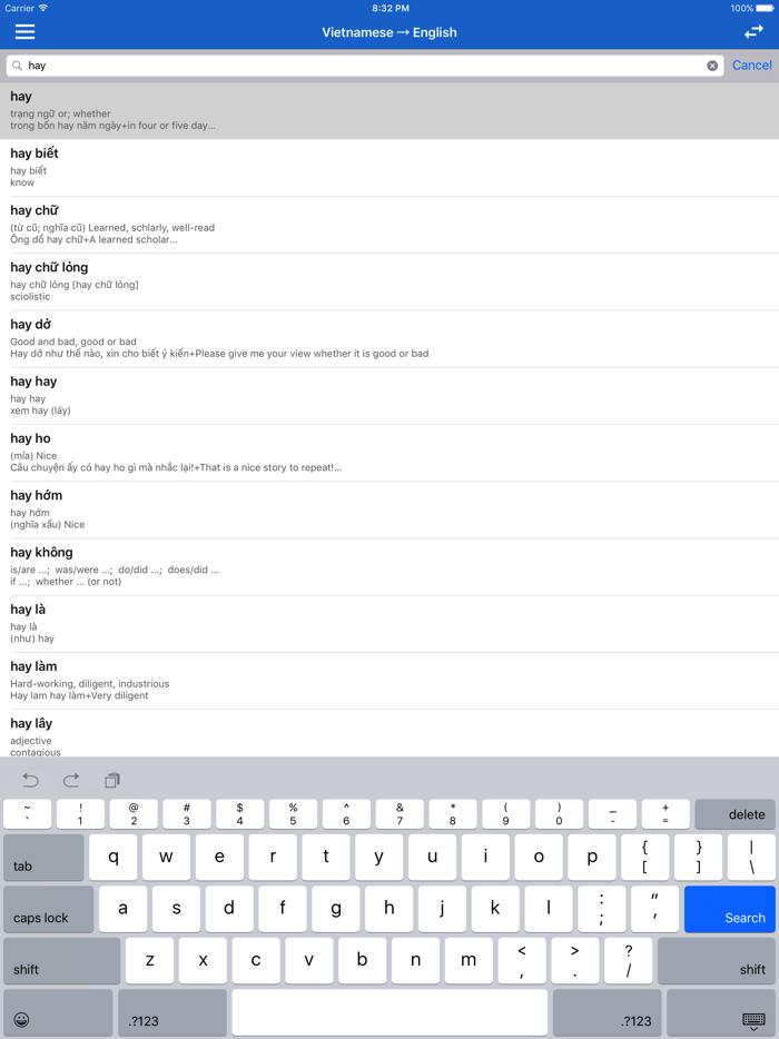 Từ điển Anh Việt - English Vietnamese Dictionary.