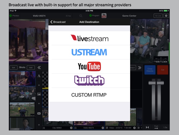 Live:Air - Live Video Switching