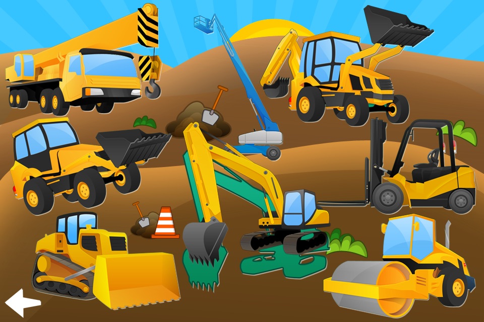 Trucks and Diggers Puzzles Games For Boys Lite screenshot 3