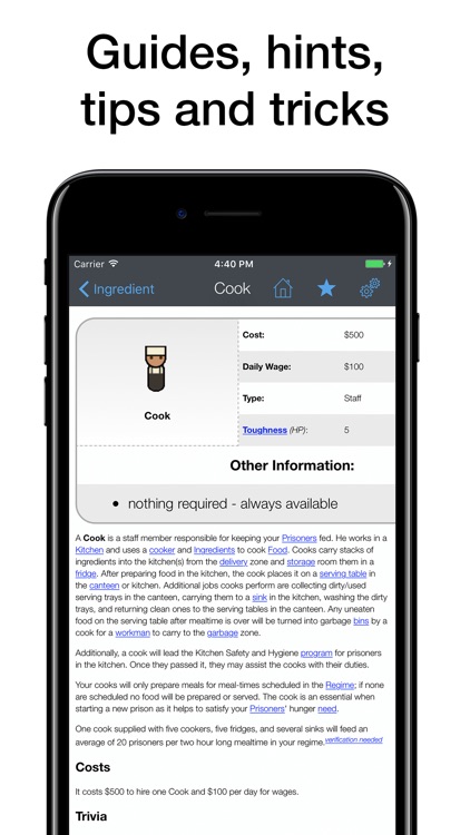 Pocket Wiki for Prison Architect
