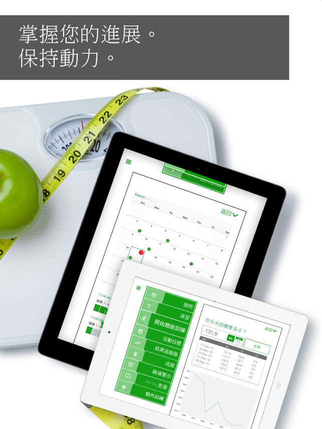 7 分鐘體能訓練  - 7 Minute Workout Challenge HD for iPad(圖2)-速報App