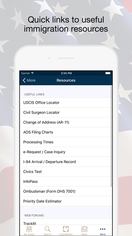 Case Tracker & Searcher - for USCIS Immigration screenshot-4