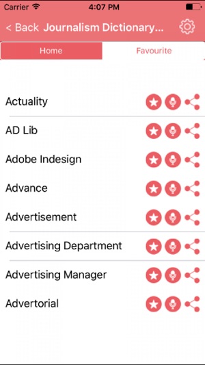 Journalism Dictionary Terms Definitions(圖2)-速報App