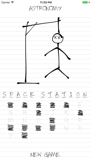 Hangman: Astronomy