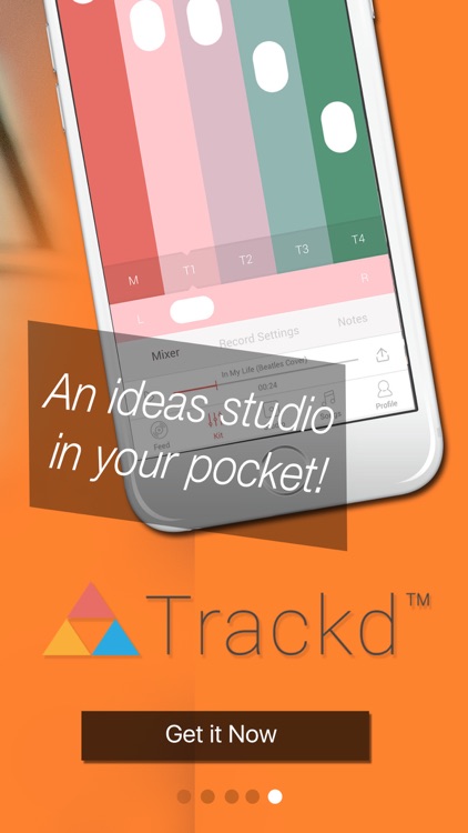 Trackd - Sound & Band Recording, Garage to Cloud screenshot-4