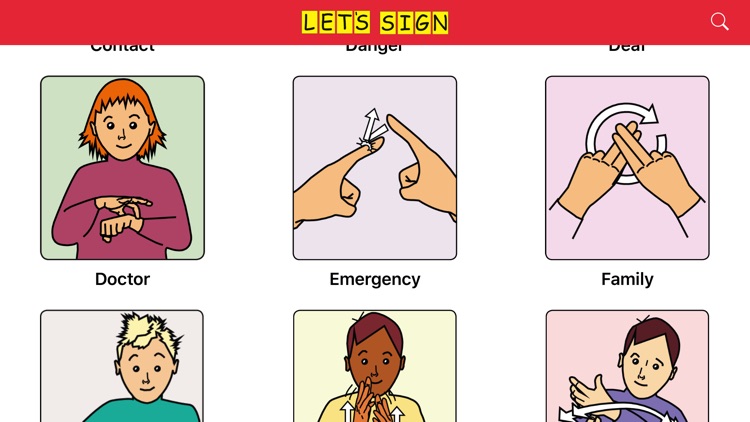 Let's Sign - In Case of Emergency