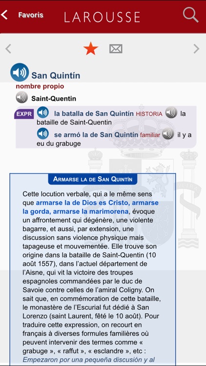 Grand Dictionnaire Espagnol/Français Larousse screenshot-3