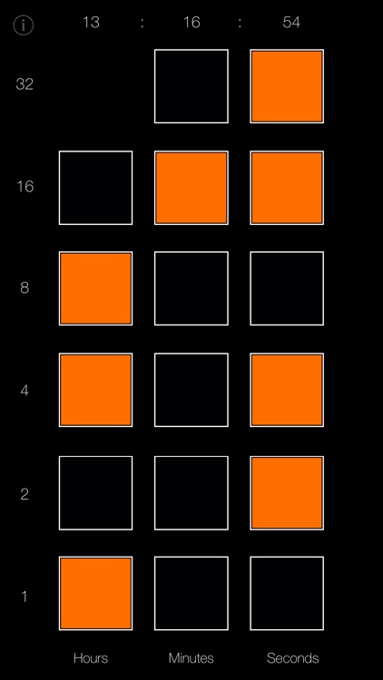 Big binary clock