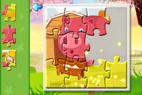 Kids' Jigsaw Puzzles Colorful Farm HD screenshot 4