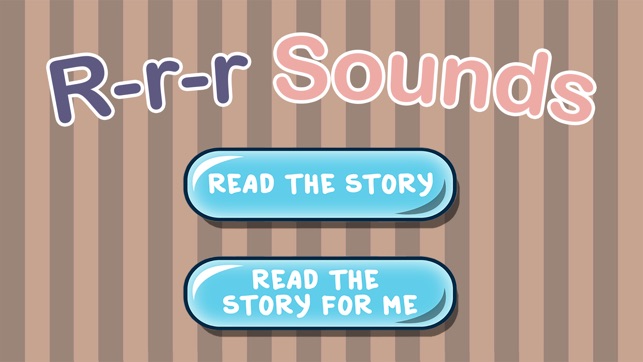 R-R-R SOUNDS STORY BOOK