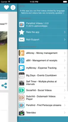 Resim 4 Perisfind - videos finder for Periscope iphone