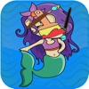 Little mermaid Paint Book Games