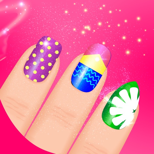 Nail Salon Manicure Princess Icon