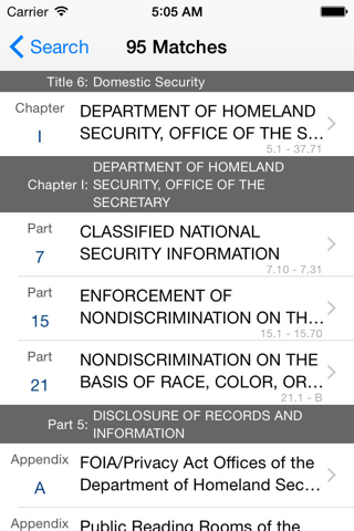 6 CFR - Homeland Security (2017 LawStack Series) screenshot 3