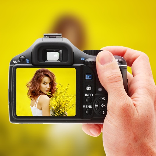 Pip Photo Effect With Blur Background