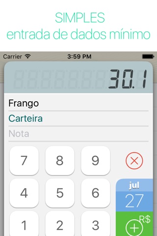 Frugi - Home Budget screenshot 2