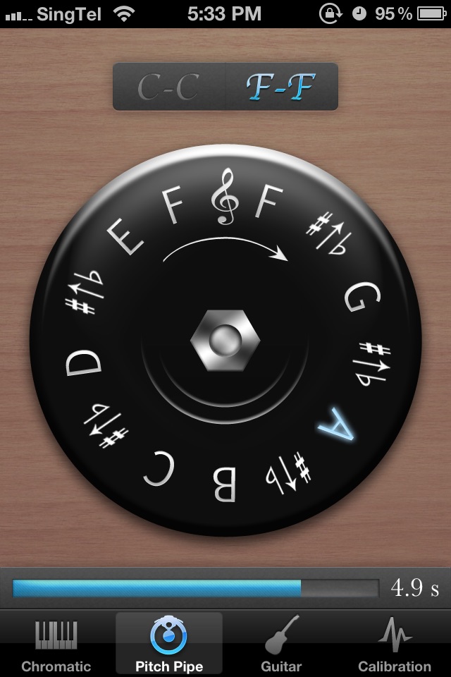 Pitch Pipe+ screenshot 2