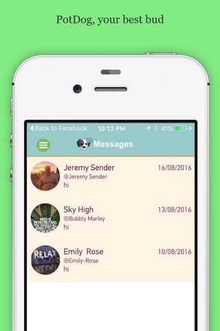 PotDog - Social Marijuana screenshot 3