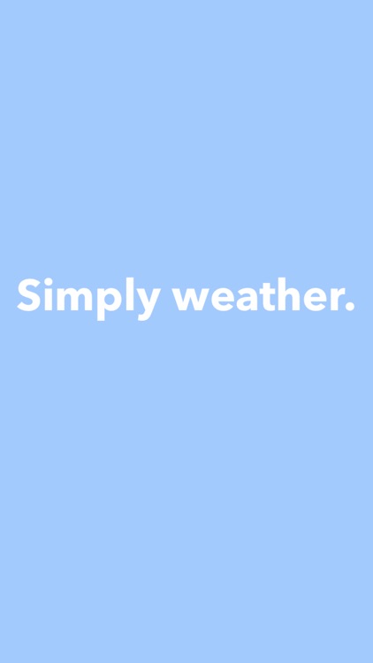 Simply Weather.